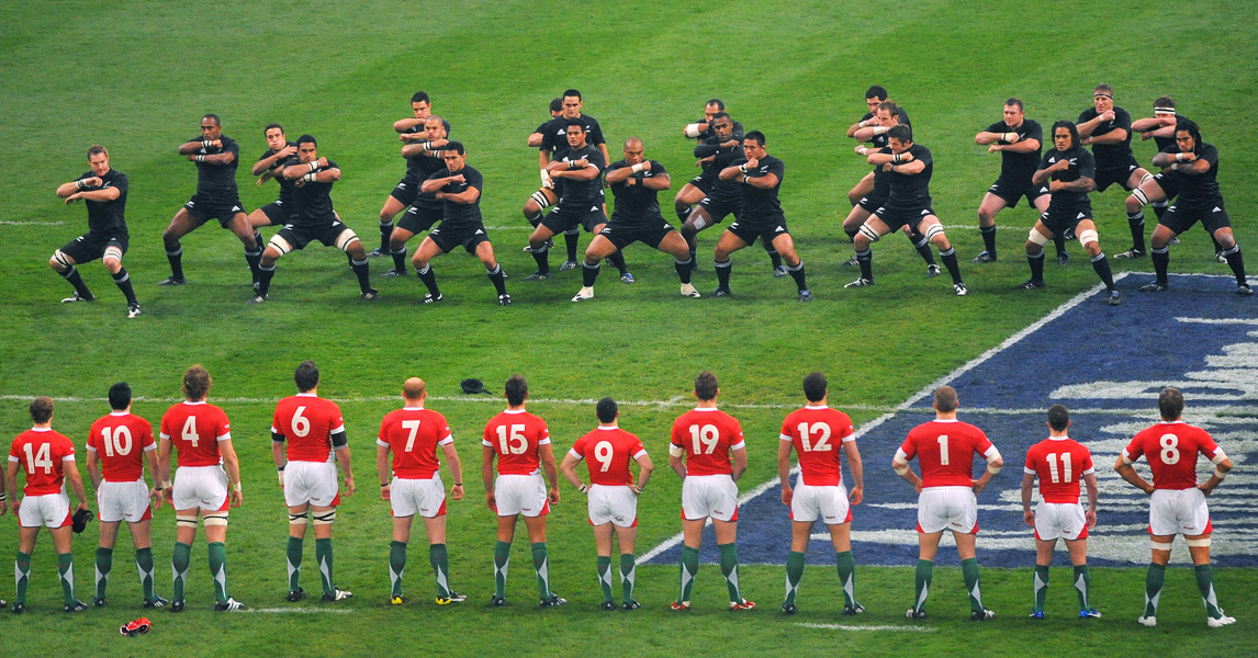 The Haka, Wales v New Zealand, Millennium Stadium, Cardiff, 2008