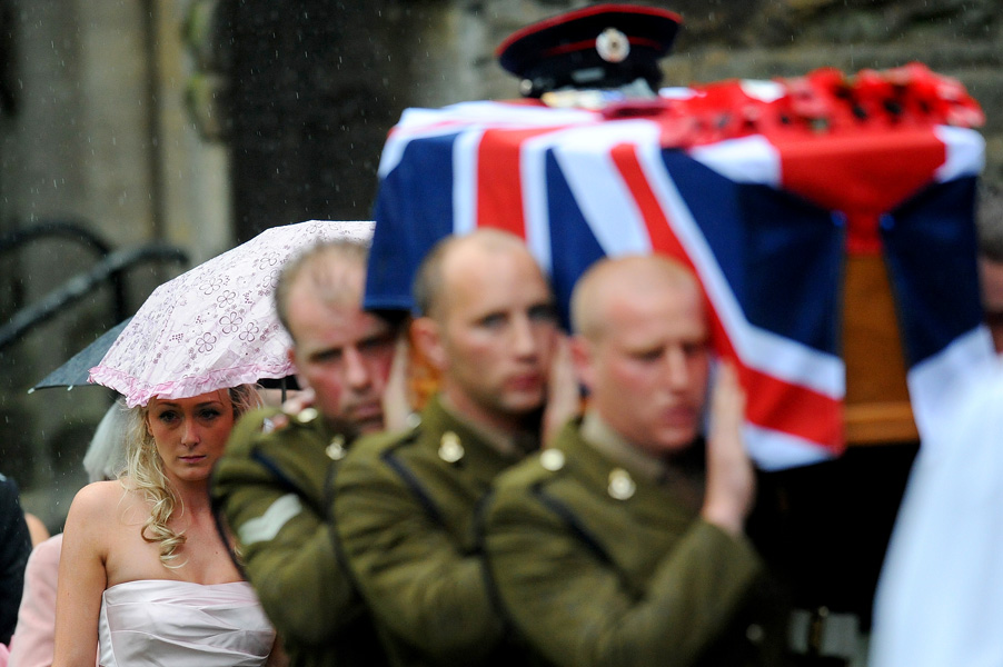  The funeral of bomb disposal expert Corporal Jamie Kirkpatrick of 101 Engineer Regiment, who was killed in Afghanistan, 2010